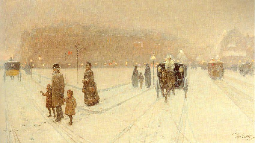 Childe Hassam Canvas Paintings